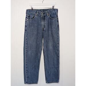 VTG 90s Levi's 550 Jeans Mens 34x30 Relaxed Fit Tapered Faded Wash